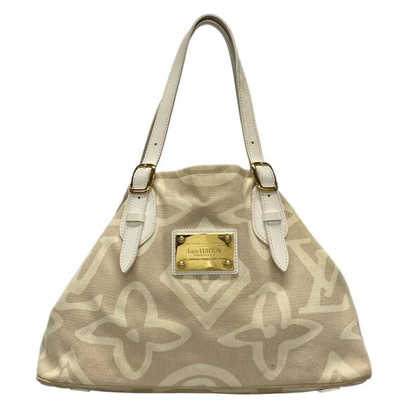 LOUIS VUITTON Tahitienne PM Sable Tahitienne Tote Bag 409-072025 - Picture 1 of 12
